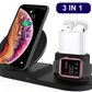 3 in 1 Fast-Charger - Kabelloses Laden - Steal Deals